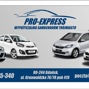 Pro-express wypożyczalnia samochodów