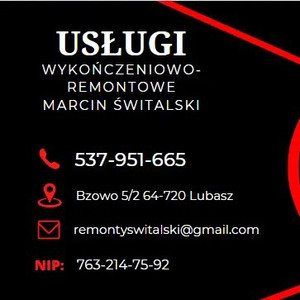 Usługi Wykończeniowo-Remontowe Marcin Świtalski